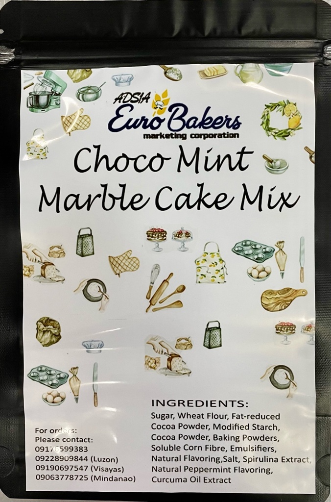 Choco-Mint Marble Cake Mix